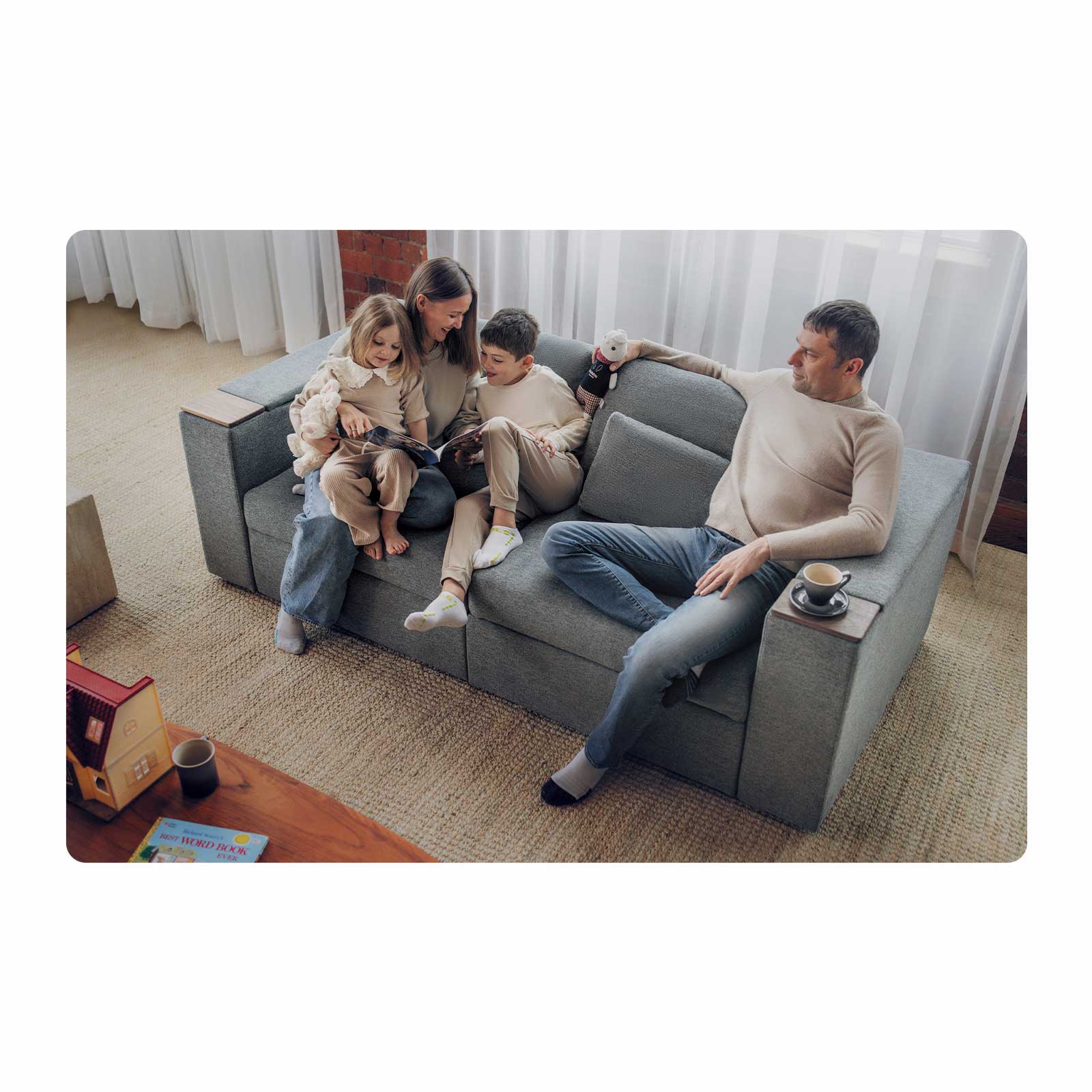 Two Seater Sofa - Image 3