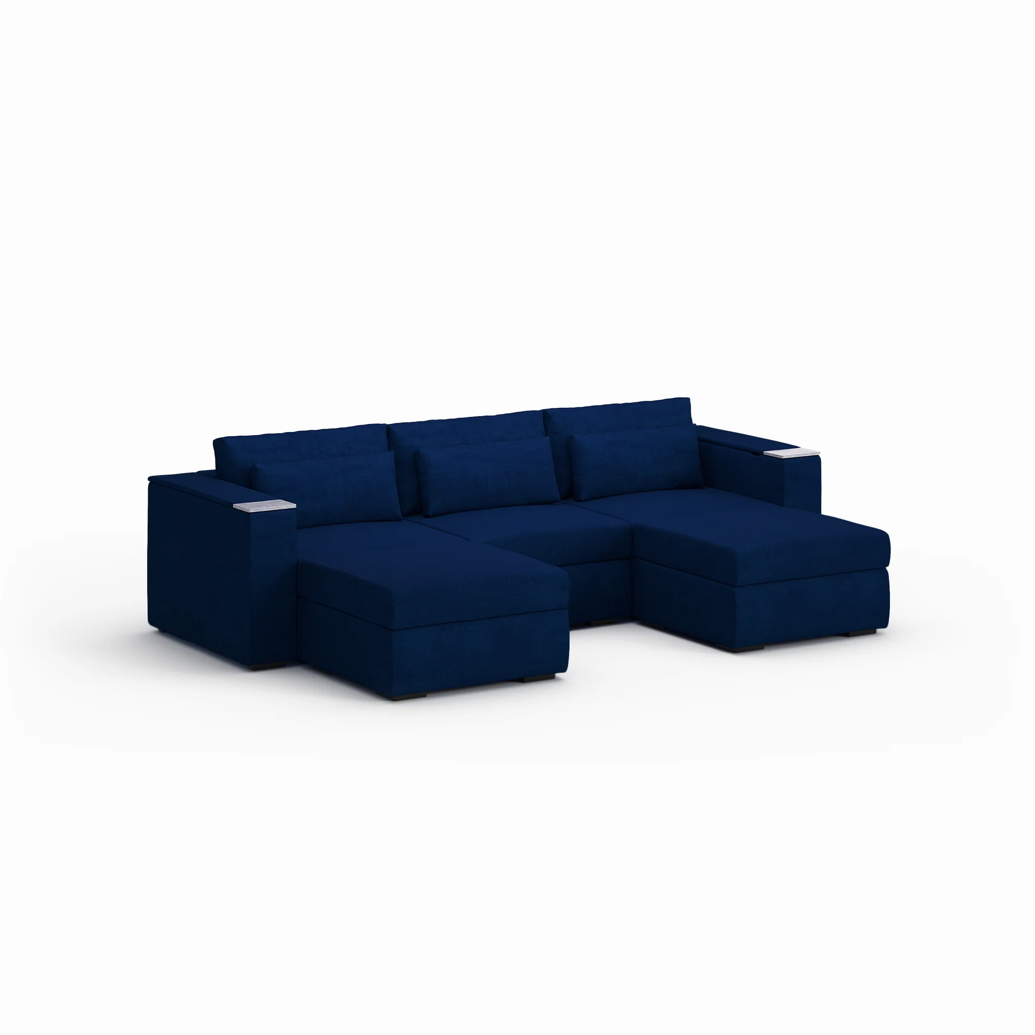 Three Seater - With 2 ottomans - Image 36
