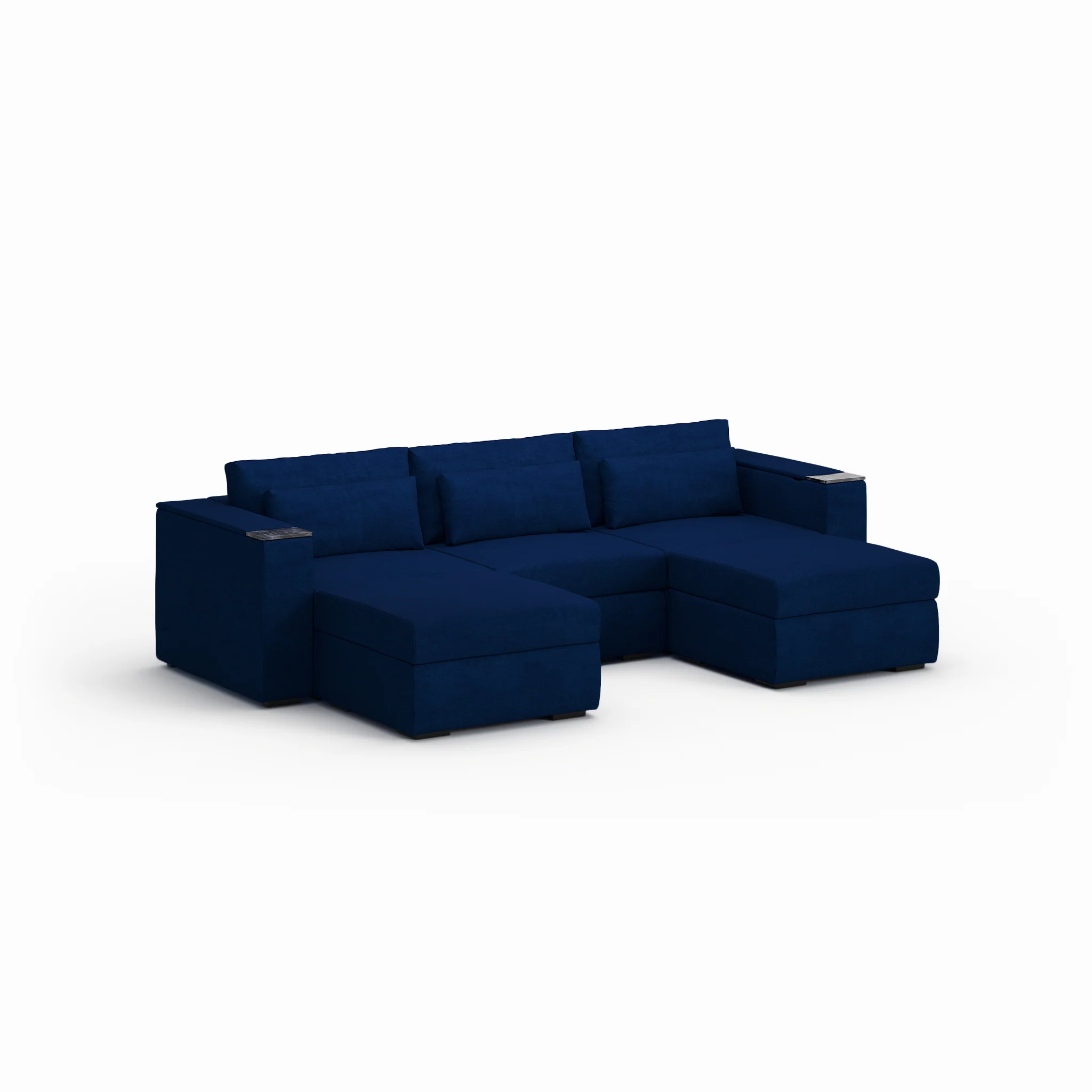 Three Seater - With 2 ottomans - Image 37