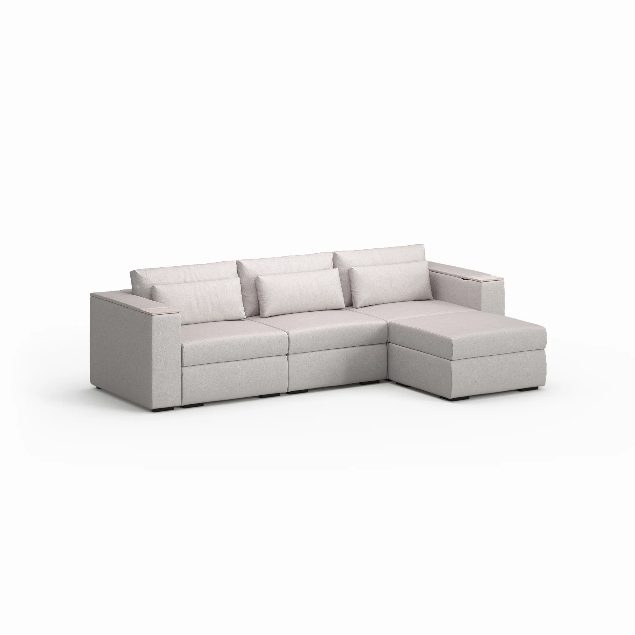 Three Seater - With ottoman - Image 17