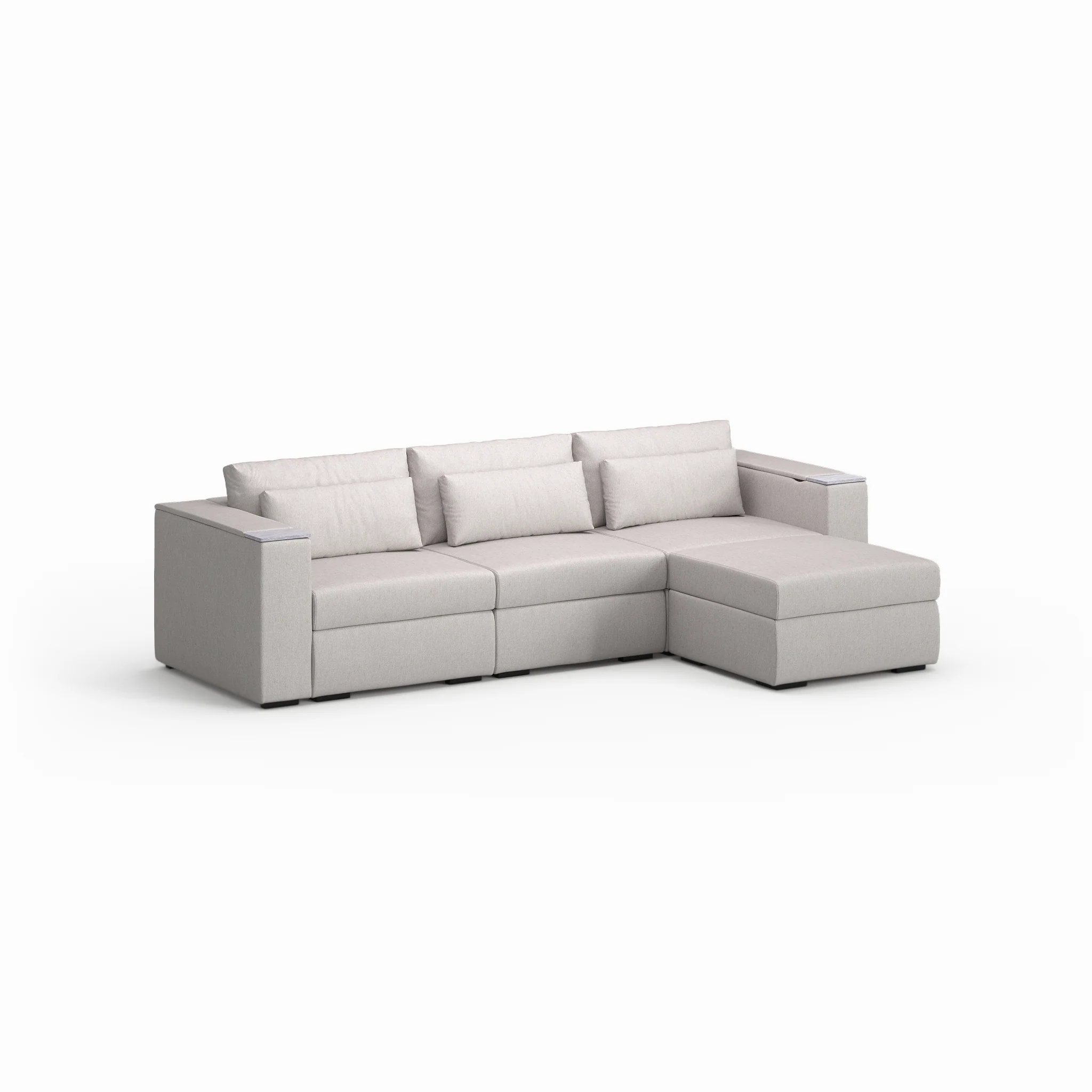 Three Seater - With ottoman - Image 18