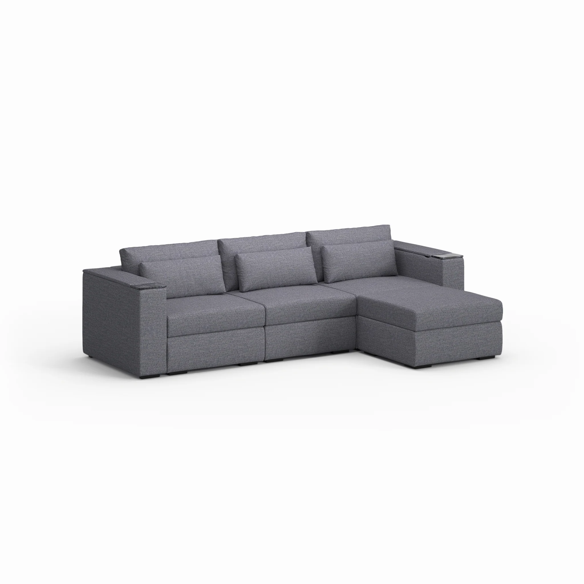 Three Seater - With ottoman - Image 25