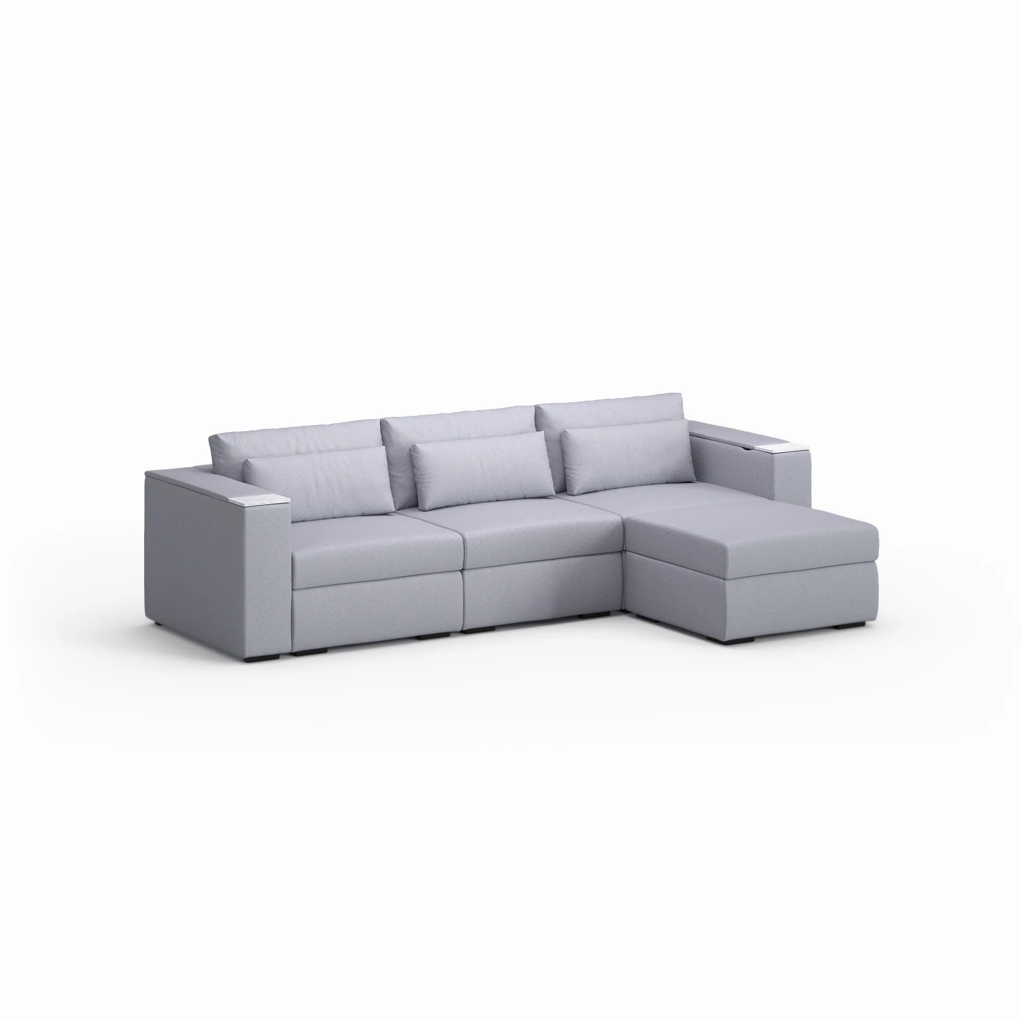 Three Seater - With ottoman - Image 28