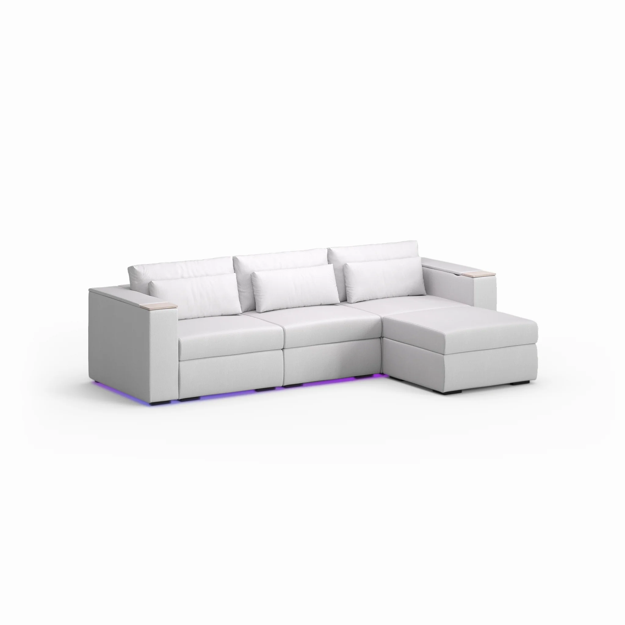 Three Seater - With ottoman - Image 41