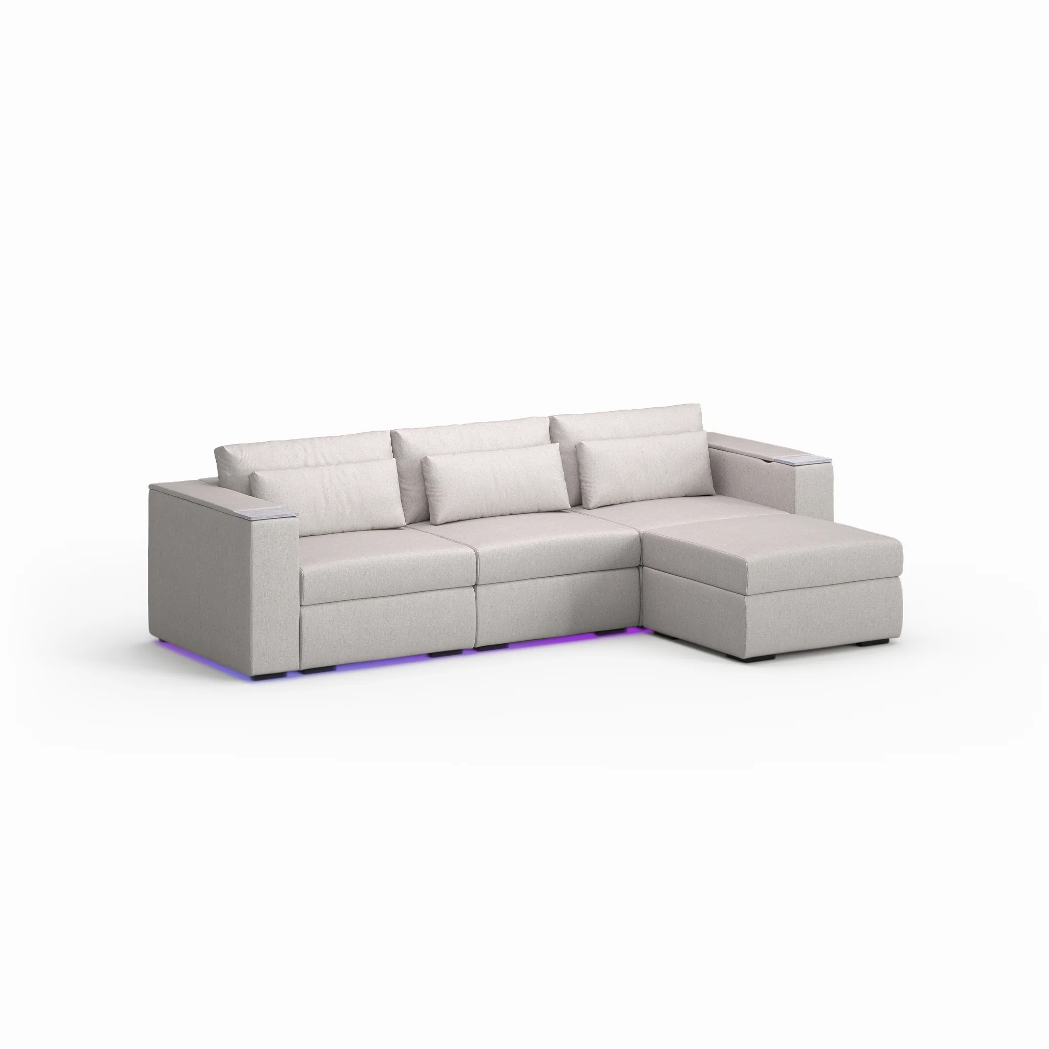 Three Seater - With ottoman - Image 48