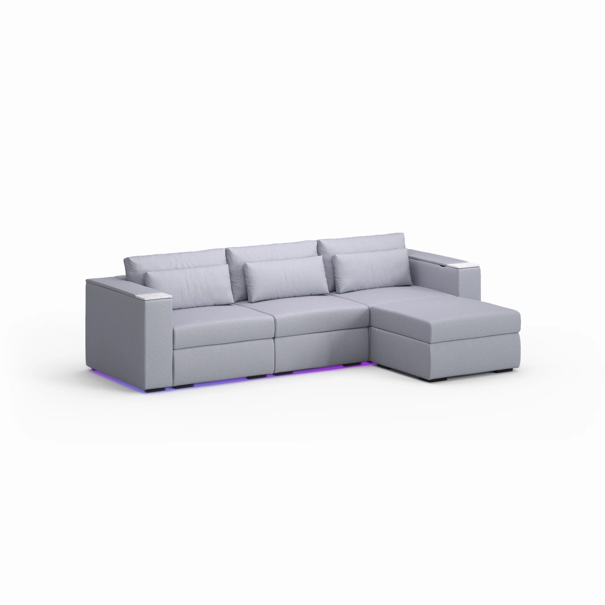 Three Seater - With ottoman - Image 58