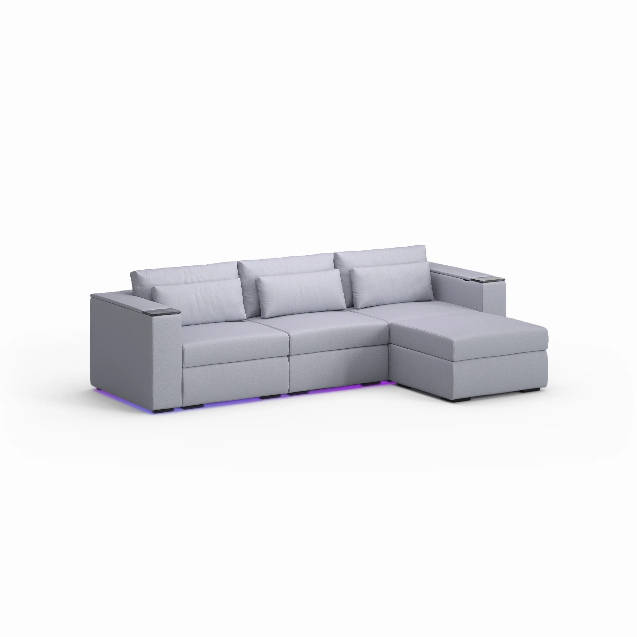Three Seater - With ottoman - Image 61