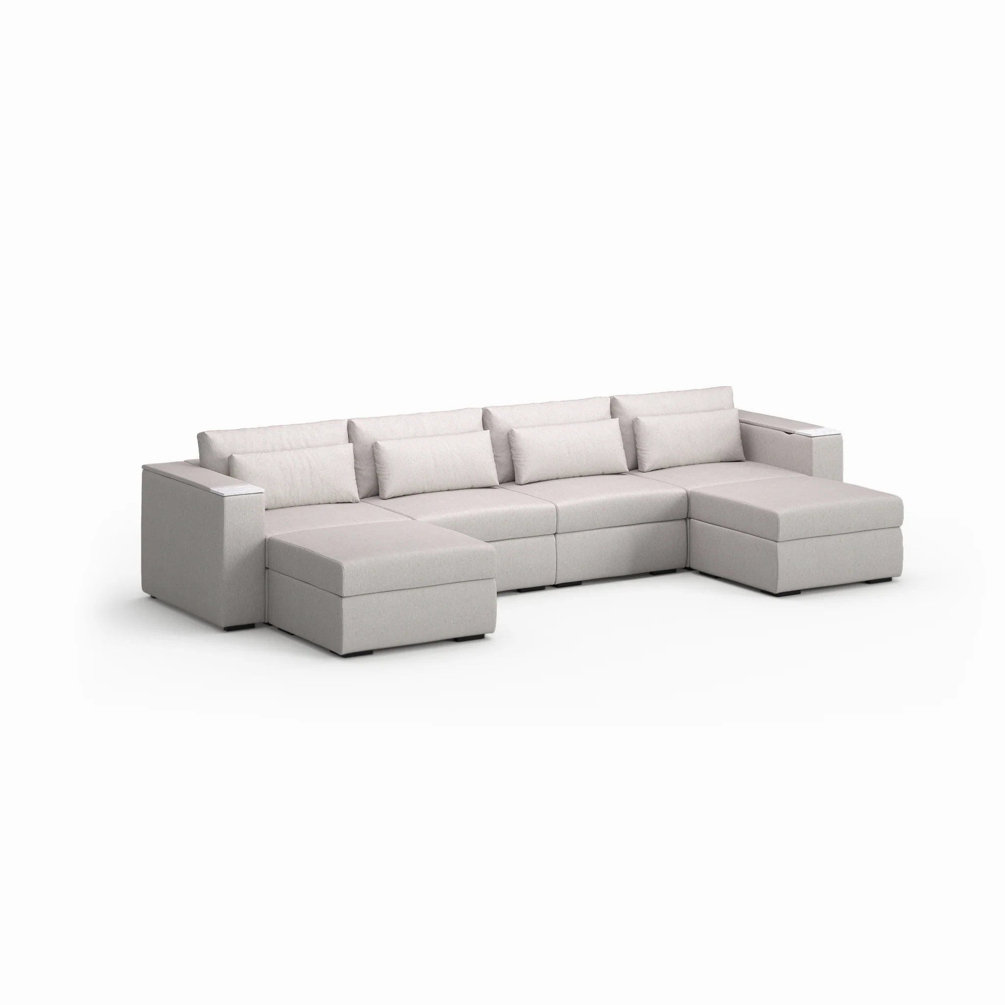 Four Seater - With 2 ottomans - Image 14