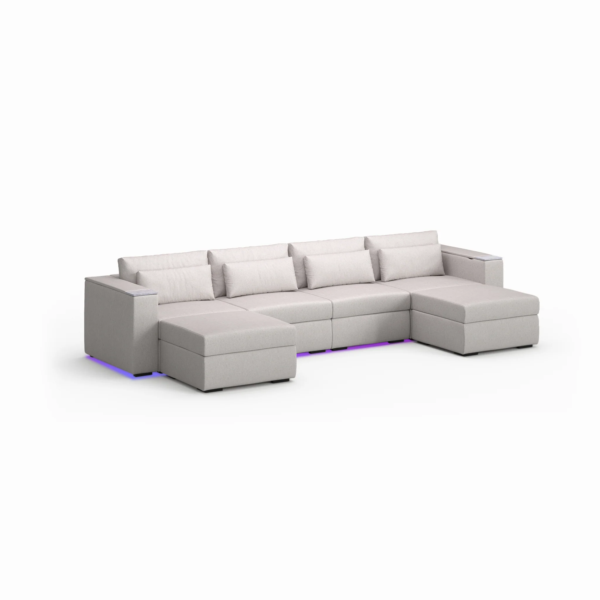 Four Seater - With 2 ottomans - Image 46