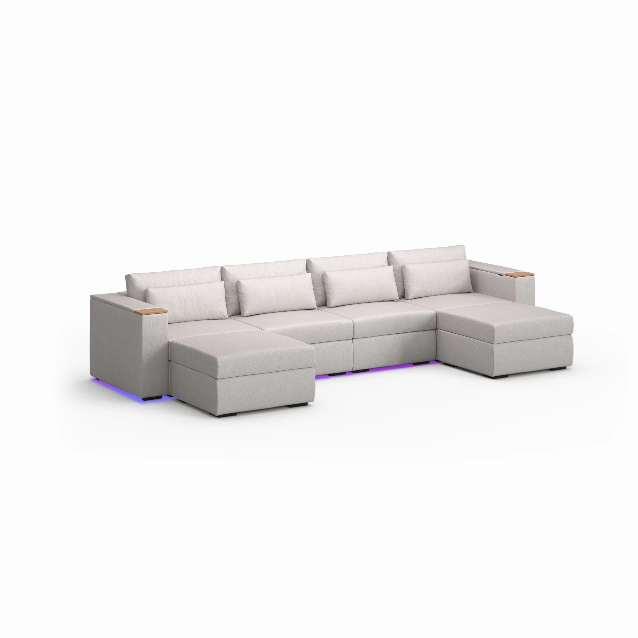 Four Seater - With 2 ottomans - Image 49