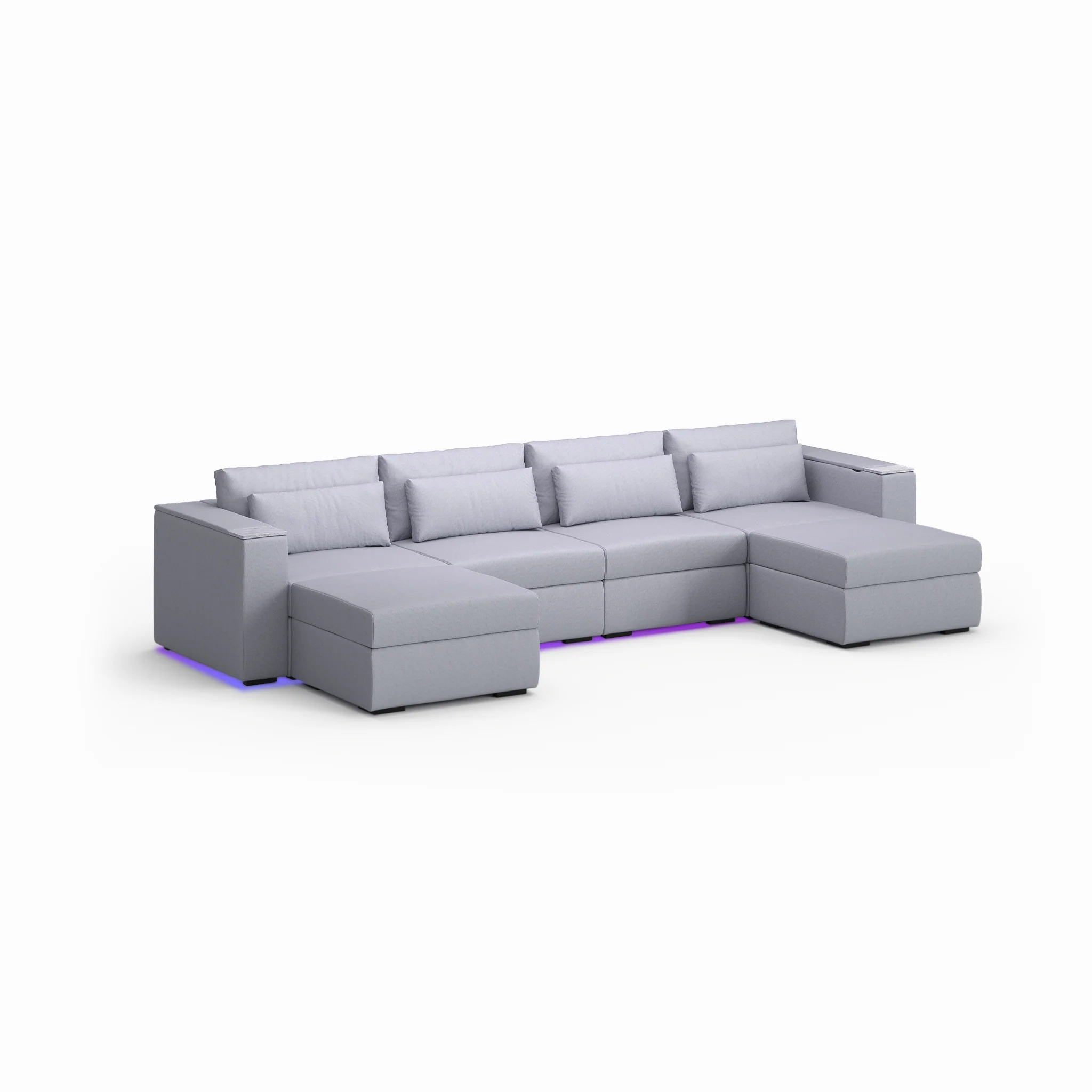 Four Seater - With 2 ottomans - Image 58