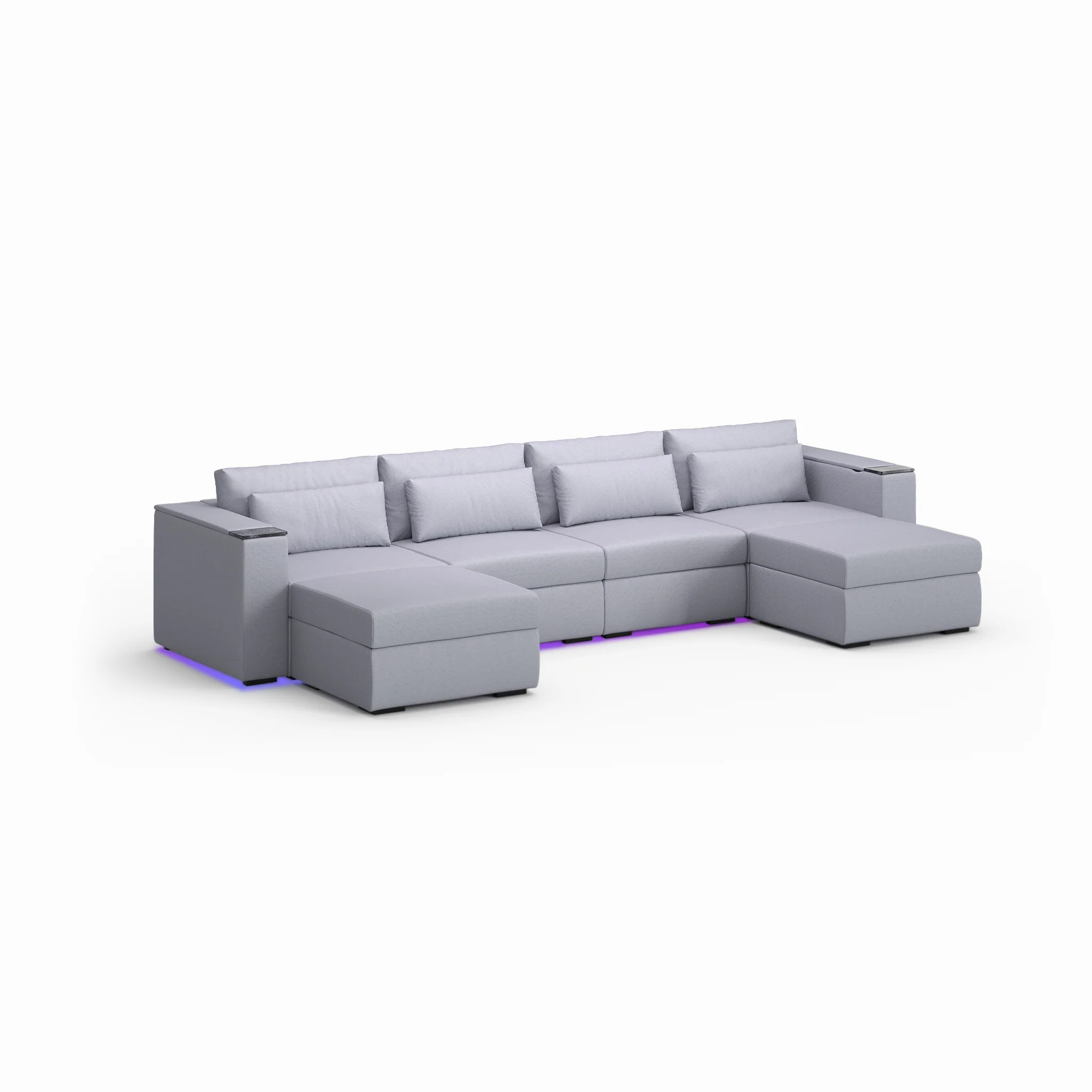 Four Seater - With 2 ottomans - Image 59
