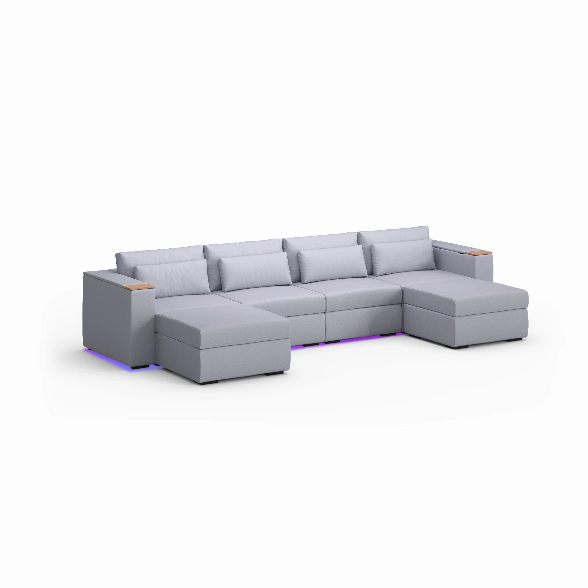 Four Seater - With 2 ottomans - Image 61